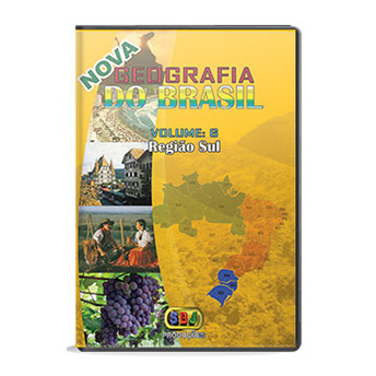 DVD Geografia do Brasil 6 - Regi�o Sul